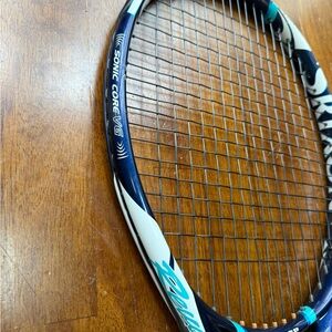 Used Dunlop Srixon Sonic Core Tennis Racket- some chips and scratches
